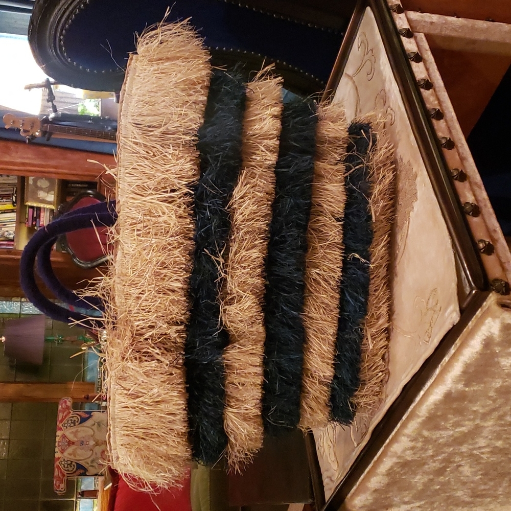 KAYU Beautiful straw beach bag